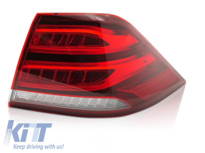 Stop LED drept suitable pentru Mercedes GLE W166 2015-2019, roșu Performance AutoTuning