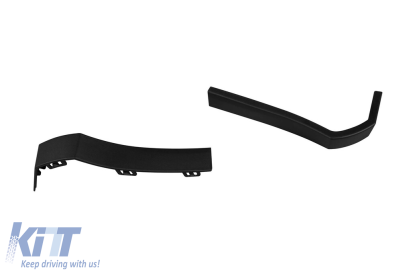 Kit de suporturi pentru bara de protecție frontală A Design, potrivit pentru Mercedes GLE Coupe C292 2015-2019, stânga și dreapta Performance AutoTuning