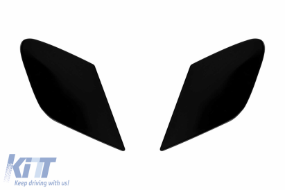 Set de capac de cârlig de remorcare stânga și dreapta, potrivit pentru bara de protecție frontală A Design pe Mercedes GLE W166, GLE Coupe C292 2015-2019 Performance AutoTuning