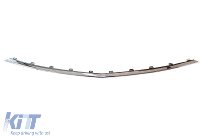 Parte de decorare inferioară a grilei medii potrivită pentru bara de protecție frontală A Design tip S65 pentru Mercedes S-Class W222 2013-2017 Performance AutoTuning