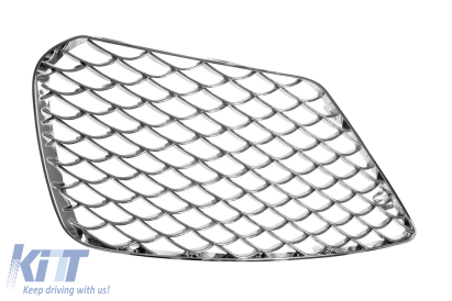 Grilaj stâng potrivit pentru bara de protecție frontală tip A Design S65 pentru Mercedes S-Class W222 2013-2017 Performance AutoTuning