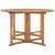Set de mobilier de exterior pliabil, 5 piese, lemn masiv de tec GartenMobel Dekor