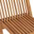 Set de mobilier de exterior pliabil, 5 piese, lemn masiv de tec GartenMobel Dekor