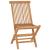 Set de mobilier de exterior pliabil, 5 piese, lemn masiv de tec GartenMobel Dekor