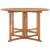 Set de mobilier de exterior pliabil, 5 piese, lemn masiv de tec GartenMobel Dekor