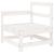Set mobilier relaxare grădină, 8 piese, alb, lemn masiv de pin GartenMobel Dekor