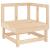 Set mobilier de grădină, 7 piese, lemn masiv de pin GartenMobel Dekor