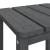 Masă Adirondack de grădină, antracit, 38x38x46 cm, HDPE GartenMobel Dekor