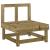 Set mobilier relaxare de grădină, 4 piese, lemn de pin tratat GartenMobel Dekor