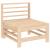 Set mobilier relaxare de grădină 5 piese lemn masiv de pin GartenMobel Dekor