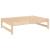 Set mobilier relaxare de grădină, 2 piese, lemn masiv de pin GartenMobel Dekor