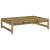Set mobilier relaxare de grădină, 4 piese, lemn de pin tratat GartenMobel Dekor