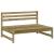 Set mobilier relaxare de grădină, 4 piese, lemn de pin tratat GartenMobel Dekor