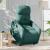 Fotoliu electric masaj rabatabil / ridicare verde închis textil GartenMobel Dekor