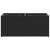 Jardiniere grădină 2 ghivece 2 buc. negru 72x30x32 cm poliratan GartenMobel Dekor