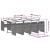 Set mobilier grădină cu perne, 9 piese, gri deschis, poliratan GartenMobel Dekor