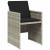 Set mobilier de grădină cu perne 13 piese gri deschis poliratan GartenMobel Dekor