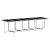 Set mobilier de grădină cu perne 13 piese gri deschis poliratan GartenMobel Dekor