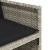 Set mobilier de grădină cu perne 11 piese gri deschis poliratan GartenMobel Dekor