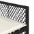 Set mobilier de grădină cu perne, 7 piese, negru, poliratan GartenMobel Dekor
