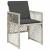 Set mobilier grădină cu perne, 9 piese, gri deschis, poliratan GartenMobel Dekor