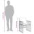 Set mobilier grădină cu perne, 9 piese, gri deschis, poliratan GartenMobel Dekor