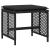 Set mobilier de grădină cu perne, 9 piese, negru, poliratan GartenMobel Dekor