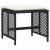 Set mobilier de grădină cu perne, 9 piese, negru, poliratan GartenMobel Dekor