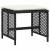 Set mobilier de exterior cu perne, 11 piese, negru, poliratan GartenMobel Dekor