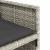 Set mobilier de grădină cu perne 11 piese gri deschis poliratan GartenMobel Dekor