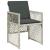 Set mobilier de grădină cu perne 11 piese gri deschis poliratan GartenMobel Dekor