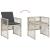 Set mobilier de grădină cu perne 15 piese gri deschis poliratan GartenMobel Dekor