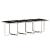 Set mobilier de grădină cu perne 15 piese gri deschis poliratan GartenMobel Dekor