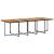 Set mobilier de grădină cu perne, 15 piese, negru, poliratan GartenMobel Dekor