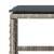 Set mobilier de grădină cu perne 17 piese gri deschis poliratan GartenMobel Dekor