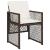Set mobilier de grădină cu perne, 17 piese, maro, poliratan GartenMobel Dekor