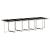 Set mobilier de grădină cu perne 17 piese gri deschis poliratan GartenMobel Dekor
