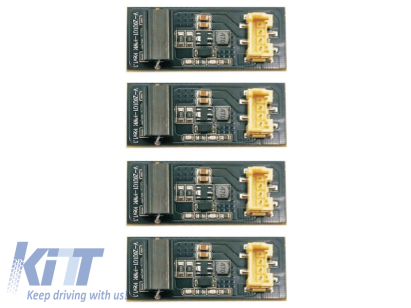 Module V-20011303 potrivite pentru stopurile LED de fabrica pe BMW X3 F25 2011-2017, set de 4 Performance AutoTuning