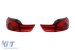 Stopuri LED tip GTS potrivite pentru BMW Seria 4 F32, F33, F36, M4 F82, F83 2013-2020 cu bază roșie, stânga și dreapta Performance AutoTuning