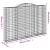 Coșuri gabion arcuite, 5 buc. 300x30x200/220 cm fier galvanizat GartenMobel Dekor