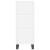 Dulap înalt, alb, 34,5x34x180 cm, lemn prelucrat GartenMobel Dekor