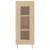 Dulap înalt, stejar sonoma, 34,5x34x180 cm, lemn prelucrat GartenMobel Dekor