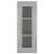 Dulap înalt, gri sonoma, 34,5x34x180 cm, lemn prelucrat GartenMobel Dekor
