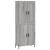 Dulap înalt, gri sonoma, 69,5x34x180 cm, lemn compozit GartenMobel Dekor