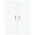 Dulap înalt, alb, 69,5x34x180 cm, lemn compozit GartenMobel Dekor