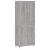 Dulap înalt, gri sonoma, 69,5x34x180 cm, lemn compozit GartenMobel Dekor