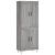 Dulap înalt, gri sonoma, 69,5x34x180 cm, lemn compozit GartenMobel Dekor
