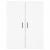 Dulap înalt, alb, 69,5x34x180 cm, lemn compozit GartenMobel Dekor