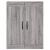 Dulap înalt, gri sonoma, 69,5x34x180 cm, lemn compozit GartenMobel Dekor