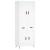 Dulap înalt, alb, 69,5x34x180 cm, lemn compozit GartenMobel Dekor